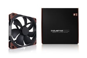 Noctua NF-A14 industrialPPC-3000 PWM PC-ventilator Zwart, Wit (b x h x d) 140 x 140 x 25 mm