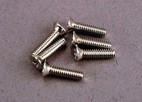 Screws, 2x8mm countersunk machine (6)