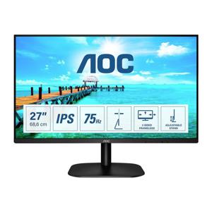 AOC 27B2DA LED-monitor Energielabel E (A - G) 68.6 cm (27 inch) 1920 x 1080 Pixel 16:9 4 ms HDMI, DVI, VGA, Audio-Line-in, Hoofdtelefoonaansluiting IPS LED