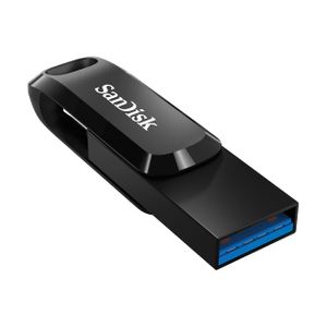 SanDisk Ultra Dual Drive USB flash drive 128 GB USB Type-A / USB Type-C 3.2 Gen 1 (3.1 Gen 1) Zwart, Zilver