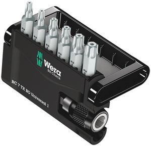 Wera Bit-Check 7 TX BO Universal 1, 7 -delig - 1 stuk(s) - 05056158001