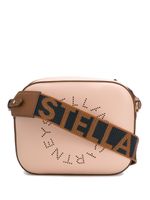 Stella McCartney mini sac à bandoulière Stella Logo - Rose - thumbnail