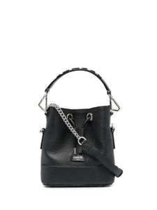 Lancel mini sac seau en cuir - Noir