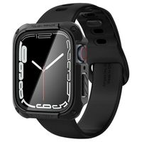 Spigen Tough Armor Apple Watch Series 9/8/7 Case met Screenprotector - 45mm - Zwart - thumbnail