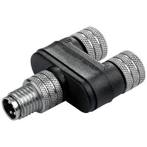 Weidmüller 1524700000 Sensor/actuator verdeler en adapter M8 Aantal polen: 3 Adapter, Y-vorm 1 stuk(s)