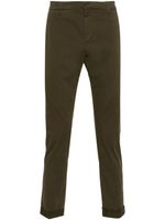 DONDUP pantalon chino à coupe slim - Vert