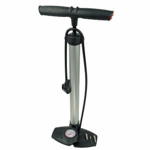 Bruder Mannesmann Fietspomp handpomp - 5 bar - aluminium - dubbele ventielkop   -