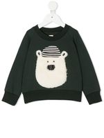 WAUW CAPOW by BANGBANG sweat Hello Teddy - Vert