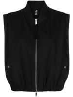 Thom Krom Cropped gilet - Zwart