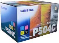 SAMSUNG Toner, CLT-P504C, origineel, 4-delig gesorteerd, 2.500/1.800 pagina's (zwart-wit/kleurig) (4 stuks), je ontvangt 1 verpakking à 4 stuks
