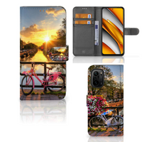 Poco F3 | Xiaomi Mi 11i Flip Cover Amsterdamse Grachten - thumbnail