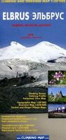 Wandelkaart trekkingmap Elbrus | Climbing-map