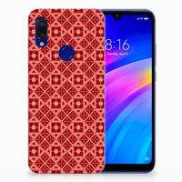 Xiaomi Redmi 7 TPU bumper Batik Rood