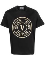 Versace Jeans Couture t-shirt à logo imprimé - Noir - thumbnail