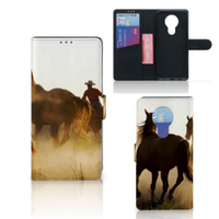 Nokia 5.3 Telefoonhoesje met Pasjes Design Cowboy - thumbnail