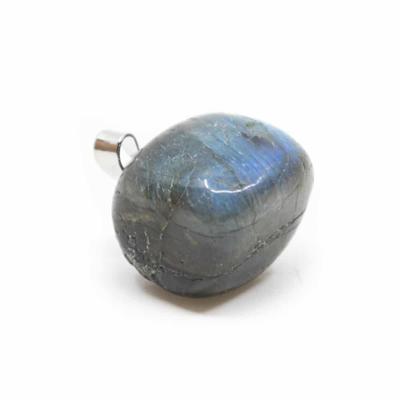 Edelsteen Hanger Labradoriet Getrommeld - B Kwaliteit (2 cm) Edelsteen Hanger Labradoriet Getrommeld - B Kwaliteit (2 cm)