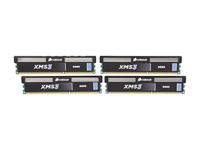 Corsair CMX16GX3M4A1333C9 XMS3 16GB (4x4GB) DDR3 1333 Mhz CL9 Performance Desktop Memory Kit