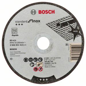 Bosch Accessories 2608601513 2608601513 Doorslijpschijf recht 150 mm 1 stuk(s)