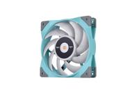 Thermaltake Toughfan 12 Turquoise High Static Pressure Radiator Fan (Single Fan Pack) stille behuizingsventilator PWM 500~2000rpm Turquoise CL-F117-PL12TQ-A