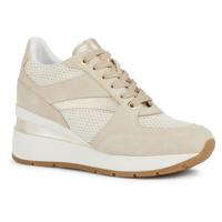Geox Dames D ZOSMA A Platform, Beige/LT Taupe, 41 EU, Beige Lt Taupe, 41 EU