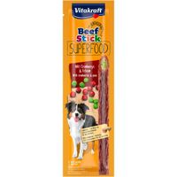 Vitakraft Beefstick Superfood erwten met cranberry hondensnack (25 g) 2 verpakkingen - thumbnail