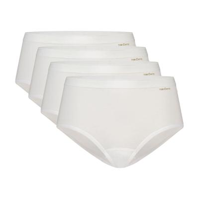 Ten Cate Basics Midi Slip 4-pack Wit-XXL