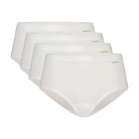 Ten Cate Basics Midi Slip 4-pack Wit-XXL