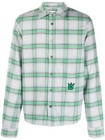 Zadig&Voltaire chemise Stan Skull à carreaux - Vert