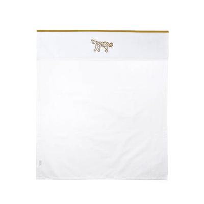 Meyco baby wieglaken Cheetah animal 75x100 cm honey gold