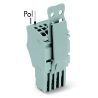 WAGO 2020-109/144-000 Connector, female Grijs 25 stuk(s)