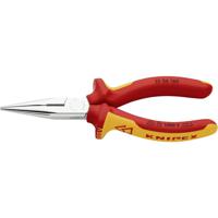 Knipex 25 06 160 VDE Platte rondbektang Recht 160 mm