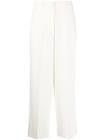 Alberto Biani pantalon de tailleur à coupe ample - Blanc