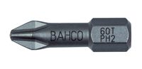 Bahco 10xbits ph2 25mm 1/4" torsion | 60T/PH2