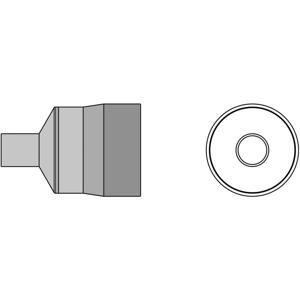 Weller T0058768744 Hetelucht mondstuk Heteluchtmondstuk Grootte soldeerpunt 7 mm Inhoud: 1 stuk(s)