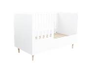 Viking Choice  Peuter meegroeibed ledikant wit 70x140 cm