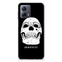 Silicone Back Case Motorola Moto G53 Skull Eyes - thumbnail