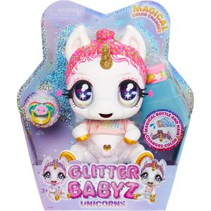 Glitter Babyz - eenhoornpop - Witte regenboog (Lunita Sky) Pop