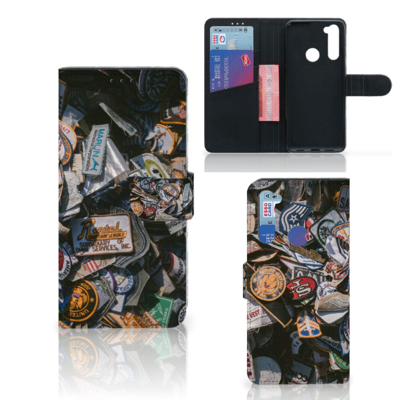 Xiaomi Redmi Note 8T Telefoonhoesje met foto Badges