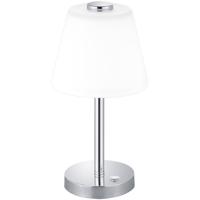 LED Tafellamp - Trion Emaro - 4.5W - Warm Wit 3000K - Dimbaar - Rond - Glans Chroom - Aluminium