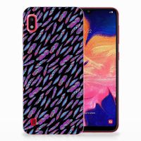 Samsung Galaxy A10 TPU bumper Feathers Color