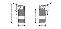 Droger Fiesta5/fusion 16tdci 04- 1800D386