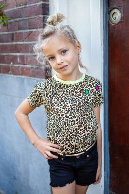 O'Chill Meisjes t-shirt - Tirza - Multi