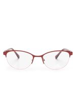 Etnia Barcelona lunettes de vue Margrethe à monture papillon - Rouge