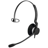 Jabra BIZ™2300 Over Ear headset Telefoon Kabel Mono Zwart Noise Cancelling - thumbnail