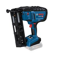 Bosch Professional 18V System accuhouttacker GNH 18V-64-2 (enkelschotsmodus, geschikt voor spijkers: 32-64 mm, 16 ga (1,6 mm) en collatiehoek van 20°, zonder accu's en oplader)