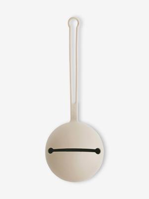 Siliconen fopspeenhouder MUSHIE ecru