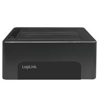 LogiLink QP0029 USB 3.0 SATA 6 Gb/s 2 poorten Harde schijf-dockingstation 2.5 inch, 3.5 inch Met clone-functie - thumbnail