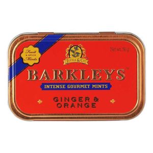 Barkleys Barkleys - Tin Ginger & Orange 50 Gram