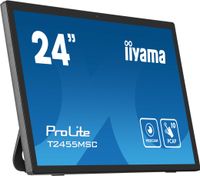 iiyama T2455MSC-B1 beeldkrant Digitale signage flatscreen 61 cm (24") LED 400 cd/m² Full HD Zwart Touchscreen - thumbnail