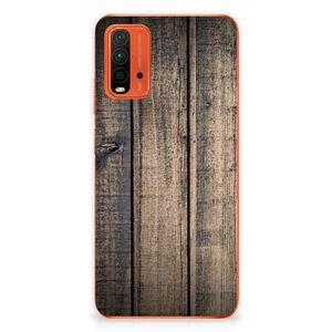 Xiaomi Poco M3 Bumper Hoesje Steigerhout